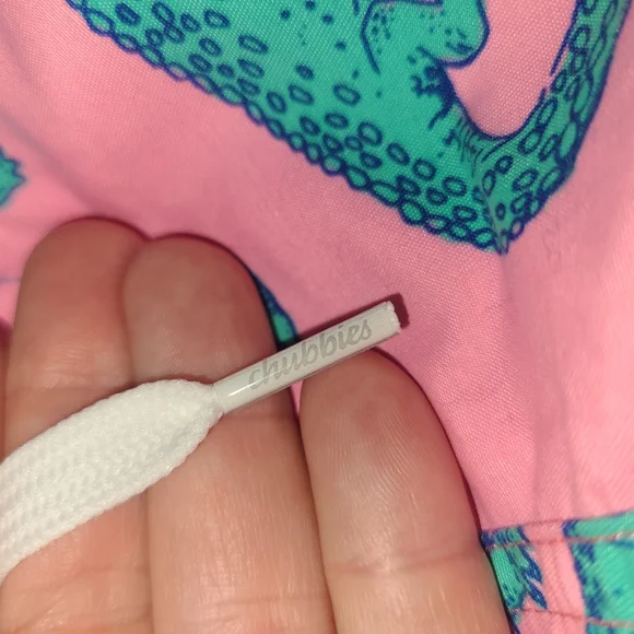 Chubbies Men's Pink Alligator Swim Shorts Size M - Picture 4 of 5